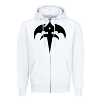 White cool-queensryche-tri-ryche-pen Zipper Hoodie - linhVisuals