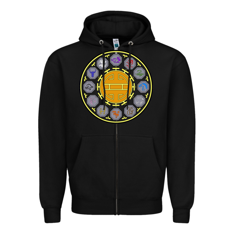 Talismans   Jackie Chan Adventures Zipper Hoodie by linhVisuals | Teevron