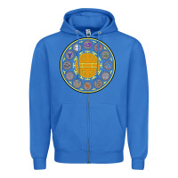 True Royal talismans   jackie chan adventures Zipper Hoodie - linhVisuals