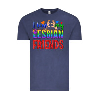 Vintage Denim I Love My Lesbian Friends Vintage Tee - BundleAndBundleShop