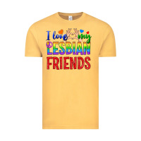 Vintage Mustard I Love My Lesbian Friends Vintage Tee - BundleAndBundleShop
