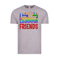 Vintage Zinc I Love My Lesbian Friends Vintage Tee - BundleAndBundleShop