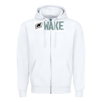 White Nautique Boats Zipper Hoodie - linhVisuals