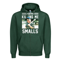 Sports Green the sandlot ham you're killing me smalls portrait Zipper Hoodie - linhVisuals