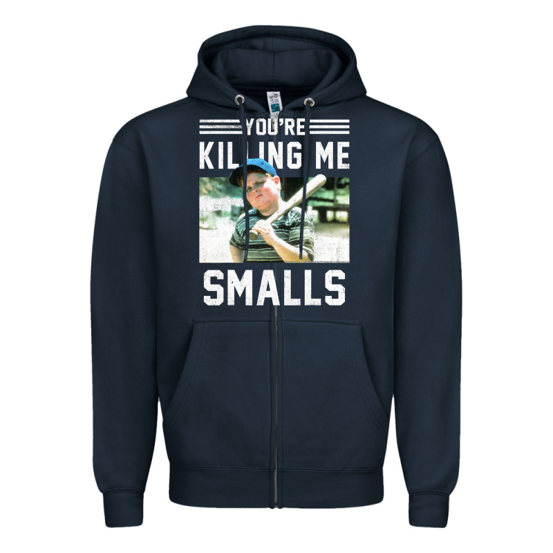 The Sandlot Ham You're Killing Me Smalls Portrait Zipper Hoodie by linhVisuals | Teevron