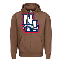 Chestnut new hampshire fisher cats Zipper Hoodie - linhVisuals