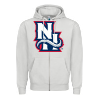 Dove Grey new hampshire fisher cats Zipper Hoodie - linhVisuals