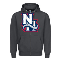 Smoke new hampshire fisher cats Zipper Hoodie - linhVisuals