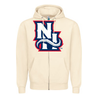 Sandshell new hampshire fisher cats Zipper Hoodie - linhVisuals