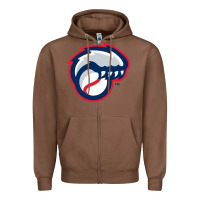 Chestnut new hampshire fisher cats Zipper Hoodie - linhVisuals