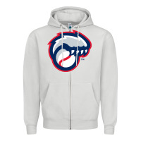 Dove Grey new hampshire fisher cats Zipper Hoodie - linhVisuals