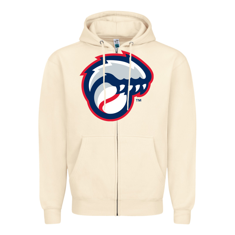 New Hampshire Fisher Cats Zipper Hoodie by linhVisuals | Teevron