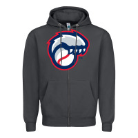 Smoke new hampshire fisher cats Zipper Hoodie - linhVisuals