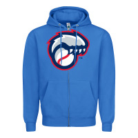 True Royal new hampshire fisher cats Zipper Hoodie - linhVisuals