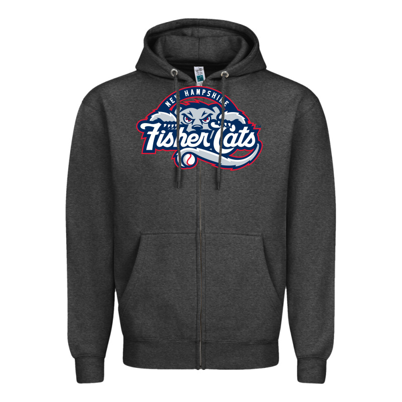 New Hampshire Fisher Cats Zipper Hoodie by linhVisuals | Teevron