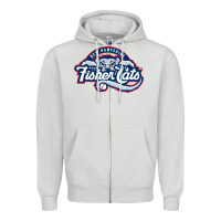 Dove Grey new hampshire fisher cats Zipper Hoodie - linhVisuals