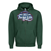 Sports Green new hampshire fisher cats Zipper Hoodie - linhVisuals