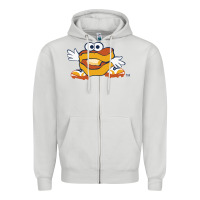 Dove Grey montgomery biscuits Zipper Hoodie - linhVisuals
