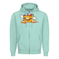 Seafoam montgomery biscuits Zipper Hoodie - linhVisuals