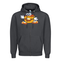 Smoke montgomery biscuits Zipper Hoodie - linhVisuals