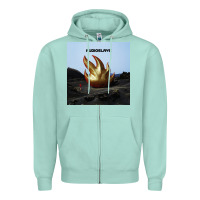 Seafoam Clear Design Zipper Hoodie - linhVisuals