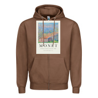 Claude Monet 1888 Zipper Hoodie | Teevron