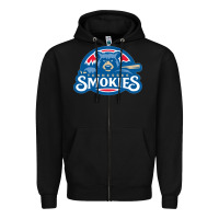 Black tennessee smokies Zipper Hoodie - linhVisuals