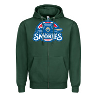 Sports Green tennessee smokies Zipper Hoodie - linhVisuals