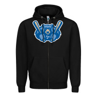 Black tennessee smokies Zipper Hoodie - linhVisuals
