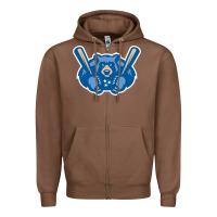 Chestnut tennessee smokies Zipper Hoodie - linhVisuals