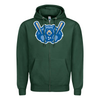 Sports Green tennessee smokies Zipper Hoodie - linhVisuals