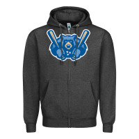 Charcoal Heather tennessee smokies Zipper Hoodie - linhVisuals