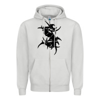 Dove Grey cool-sepultura-tribal-s-pen Zipper Hoodie - linhVisuals