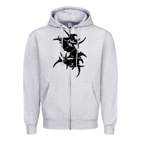 Heather Grey cool-sepultura-tribal-s-pen Zipper Hoodie - linhVisuals