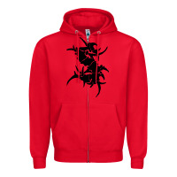 Red cool-sepultura-tribal-s-pen Zipper Hoodie - linhVisuals