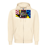 Sandshell hublot Zipper Hoodie - linhVisuals