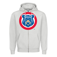Dove Grey tennessee smokies Zipper Hoodie - linhVisuals