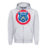 Heather Grey tennessee smokies Zipper Hoodie - linhVisuals