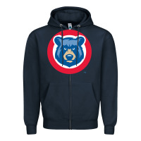 Navy tennessee smokies Zipper Hoodie - linhVisuals