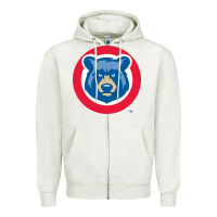 Oatmeal Heather tennessee smokies Zipper Hoodie - linhVisuals