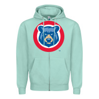 Seafoam tennessee smokies Zipper Hoodie - linhVisuals