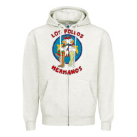 Oatmeal Heather los polos hermanos [tb] Zipper Hoodie - linhVisuals