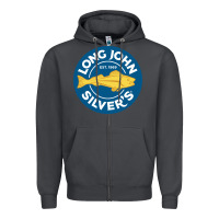 Smoke resto,  silver's Zipper Hoodie - linhVisuals