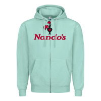 Seafoam resto, nando's Zipper Hoodie - linhVisuals
