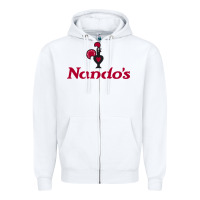 White resto, nando's Zipper Hoodie - linhVisuals