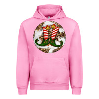 Fuchsia Pink Elf Shoes Christmas Urban Hoodie - RanaPortraitStore