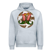 Heather Grey Elf Shoes Christmas Urban Hoodie - RanaPortraitStore