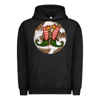 Pigment Black Elf Shoes Christmas Urban Hoodie - RanaPortraitStore