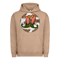 Pigment Burro Elf Shoes Christmas Urban Hoodie - RanaPortraitStore
