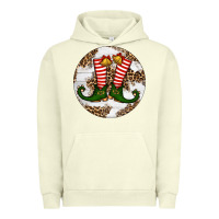 Pigment Pistachio Elf Shoes Christmas Urban Hoodie - RanaPortraitStore